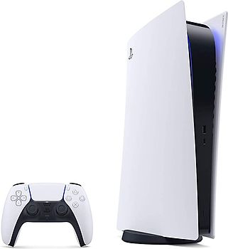 Sony PlayStation 5 Digital Version 825 Go [incl. manette sans fil DualSense] blanc